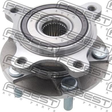 Febest 0182-GRX125FLH - Ступица колеса, поворотный кулак autospares.lv