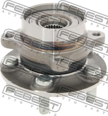 Febest 0182-NHW20F - Ступица колеса, поворотный кулак autospares.lv