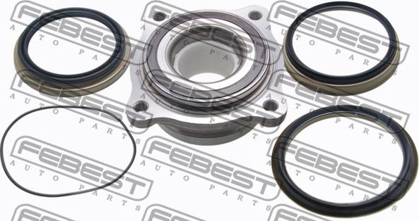 Febest 0182-UCK60MR-KIT - Ступица колеса, поворотный кулак autospares.lv