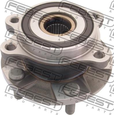 Febest 0182-ZZE150MF - Ступица колеса, поворотный кулак autospares.lv