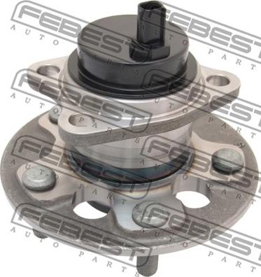 Febest 0182-ZZE150R - Ступица колеса, поворотный кулак autospares.lv