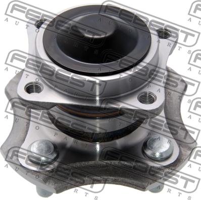 Febest 0182-ZZE121R - Ступица колеса, поворотный кулак autospares.lv