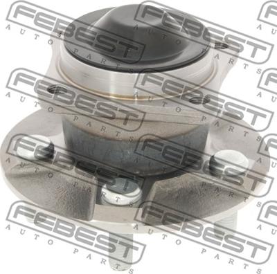 Febest 0182-ZZT230R - Ступица колеса, поворотный кулак autospares.lv