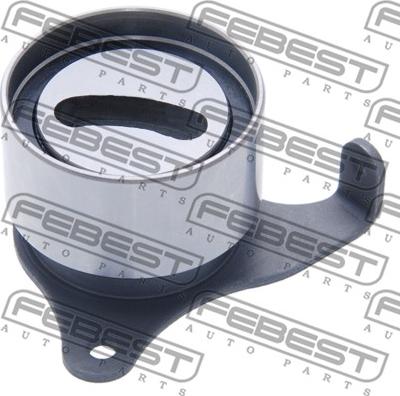 Febest 0187-EE100 - Натяжной ролик, зубчатый ремень ГРМ autospares.lv