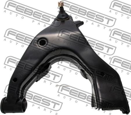 Febest 0124-333LH - Рычаг подвески колеса autospares.lv