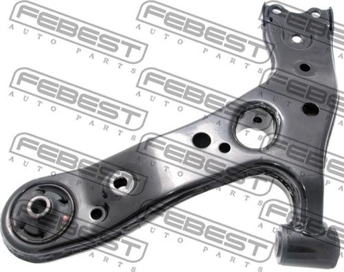 Febest 0124-ZZE150RH - Рычаг подвески колеса autospares.lv