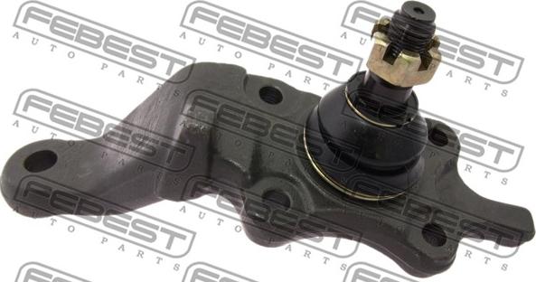 Febest 0120-90R - Шаровая опора, несущий / направляющий шарнир autospares.lv