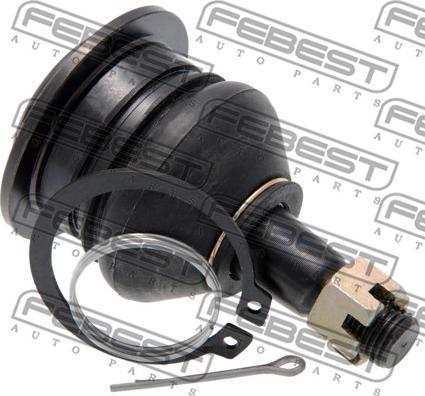 Febest 0120-234 - Шаровая опора, несущий / направляющий шарнир autospares.lv