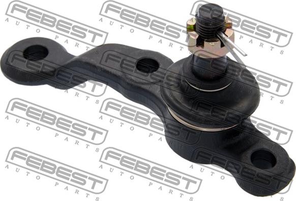 Febest 0120-GX110R - Шаровая опора, несущий / направляющий шарнир autospares.lv