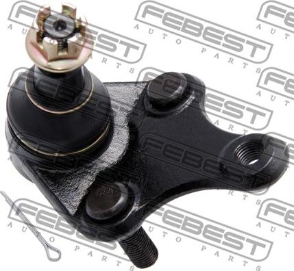 Febest 0120-ZZE150 - Шаровая опора, несущий / направляющий шарнир autospares.lv