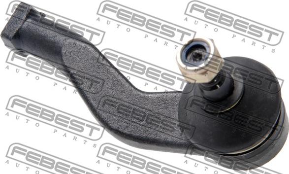 Febest 0121-KGC15R - Наконечник рулевой тяги, шарнир autospares.lv