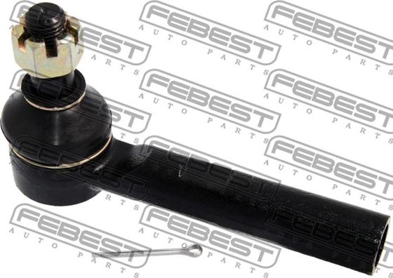 Febest 0121-LC120 - Наконечник рулевой тяги, шарнир autospares.lv