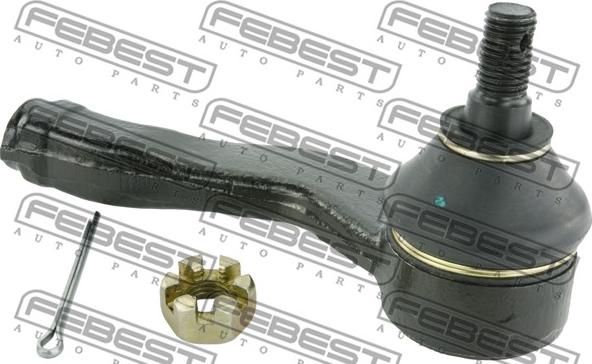 Febest 0121-QNC20LH - Наконечник рулевой тяги, шарнир autospares.lv