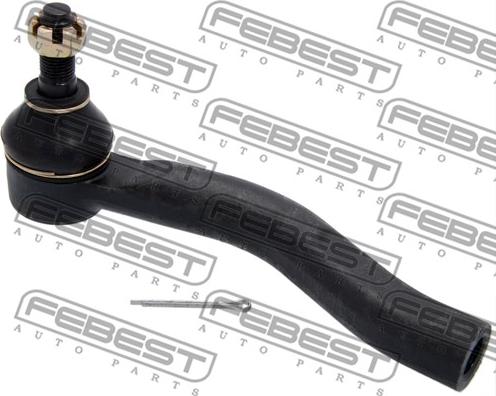 Febest 0121-ZZE120L - Наконечник рулевой тяги, шарнир autospares.lv