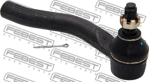 Febest 0121-ZZE120R - Наконечник рулевой тяги, шарнир autospares.lv