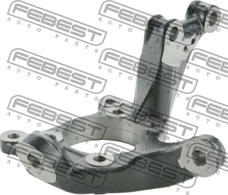 Febest 0128-ZZE150FRH - Поворотный кулак, подвеска колеса autospares.lv