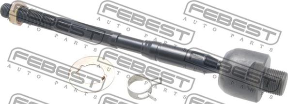 Febest 0122-LC120 - Осевой шарнир, рулевая тяга autospares.lv