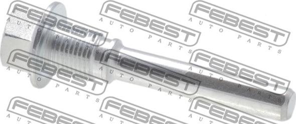 Febest 0174-KDJ120R - Направляющий болт, корпус скобы тормоза autospares.lv