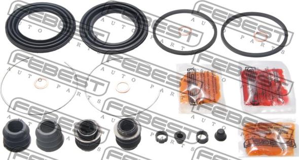 Febest 0175-190F - Ремкомплект, тормозной суппорт autospares.lv