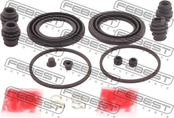 Febest 0175-ACU35F - Ремкомплект, тормозной суппорт autospares.lv