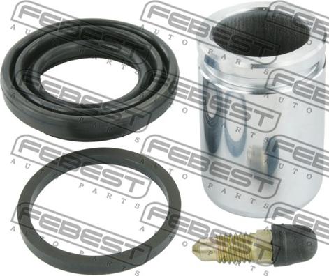 Febest 0176-NDE120R-KIT - Ремкомплект, тормозной суппорт autospares.lv