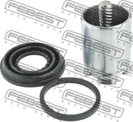 Febest 0176-ZRE151R-KIT - Ремкомплект, тормозной суппорт autospares.lv