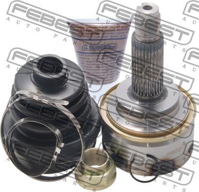 Febest 0810-008 - Шарнирный комплект, ШРУС, приводной вал autospares.lv