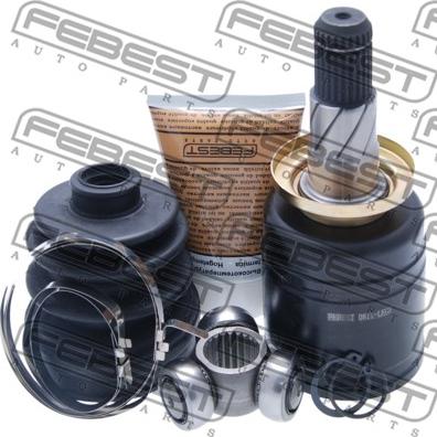 Febest 0811-LEGR - Шарнирный комплект, ШРУС, приводной вал autospares.lv