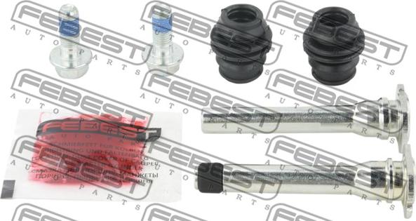 Febest 0874-G12F-KIT - Направляющий болт, корпус скобы тормоза autospares.lv