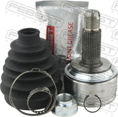 Febest 0310RW24 - Шарнирный комплект, ШРУС, приводной вал autospares.lv