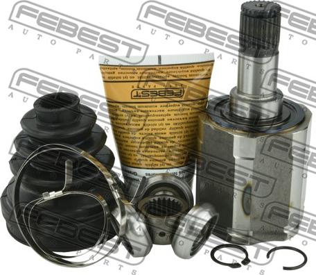 Febest 0311-ESMTRH - Шарнирный комплект, ШРУС, приводной вал autospares.lv