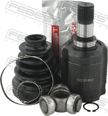 Febest 0311RW24LH - Шарнирный комплект, ШРУС, приводной вал autospares.lv