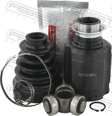 Febest 0311RW24RH - Шарнирный комплект, ШРУС, приводной вал autospares.lv