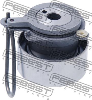 Febest 0387-RN - Натяжной ролик, зубчатый ремень ГРМ autospares.lv