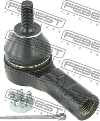 Febest 0321-GJ4 - Наконечник рулевой тяги, шарнир autospares.lv