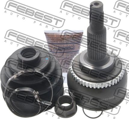 Febest 0210-040A46 - Шарнирный комплект, ШРУС, приводной вал autospares.lv