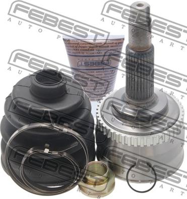 Febest 0210-070A44 - Шарнирный комплект, ШРУС, приводной вал autospares.lv