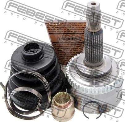 Febest 0210-078A44 - Шарнирный комплект, ШРУС, приводной вал autospares.lv