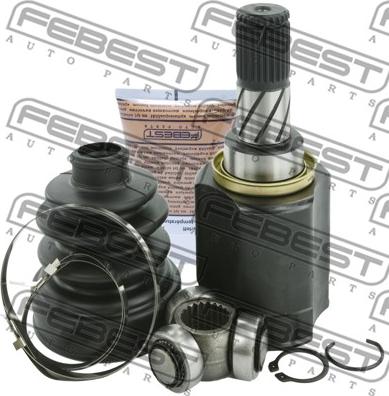 Febest 0211-K12 - Шарнирный комплект, ШРУС, приводной вал autospares.lv