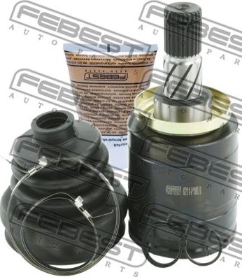 Febest 0211-P10LH - Шарнирный комплект, ШРУС, приводной вал autospares.lv