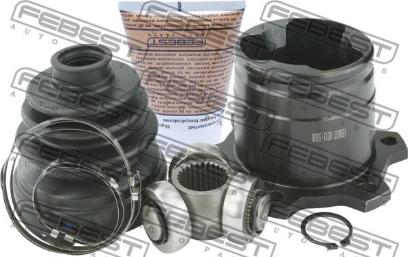 Febest 0211-S50R - Шарнирный комплект, ШРУС, приводной вал autospares.lv