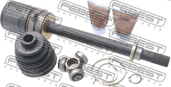 Febest 0211-SR20RH - Шарнирный комплект, ШРУС, приводной вал autospares.lv