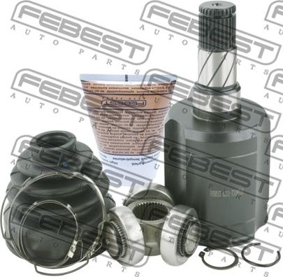 Febest 0211-T31MTLH - Шарнирный комплект, ШРУС, приводной вал autospares.lv