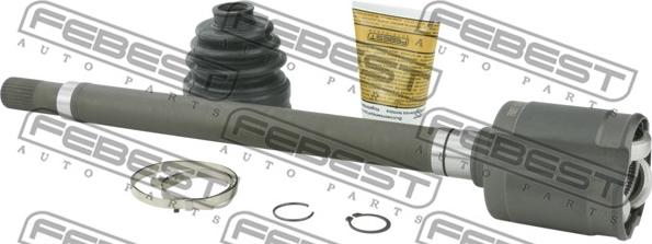 Febest 0211-T31RH - Шарнирный комплект, ШРУС, приводной вал autospares.lv