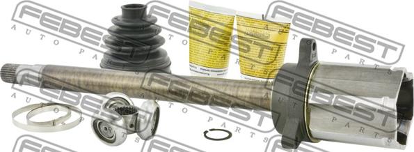 Febest 0211-V42RH - Шарнирный комплект, ШРУС, приводной вал autospares.lv