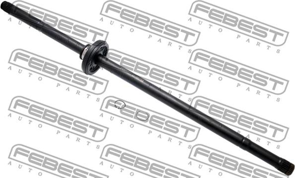 Febest 0212-B10ATRH - Приводной вал autospares.lv