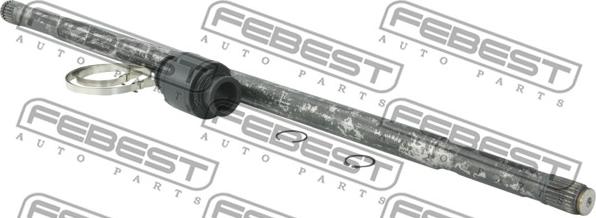 Febest 0212-E11RH - Приводной вал autospares.lv