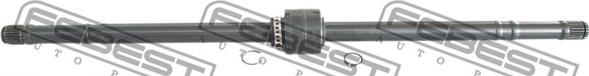 Febest 0212-P10RH - Приводной вал autospares.lv