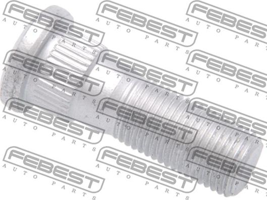 Febest 0284-002-PCS10 - Шпилька ступицы колеса autospares.lv