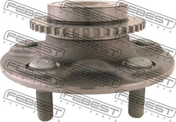 Febest 0282-A33A44R - Ступица колеса, поворотный кулак autospares.lv